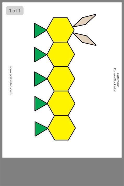 Image result for Spring Pattern Block Templates