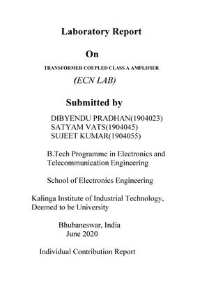 DE Experiment - 5 - Digital Electronics Lab - Studocu