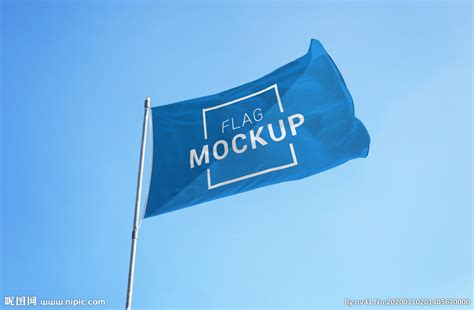 旗帜样机模板 House Flag Mockup Set – 设计小咖