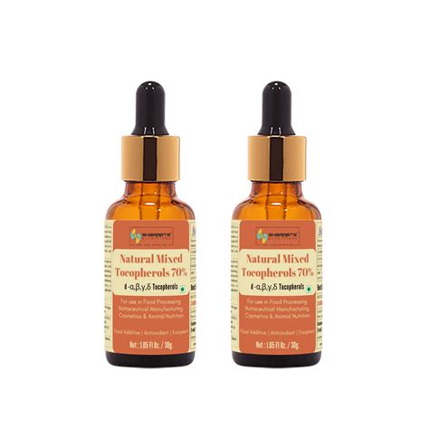 Natural Mixed Tocopherols Oil 70% (INS 307) | Food Antioxidant