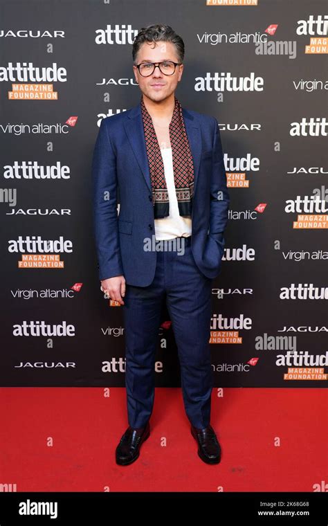 EDITORIAL USE ONLY David Ames attends the Virgin Atlantic Attitude ...