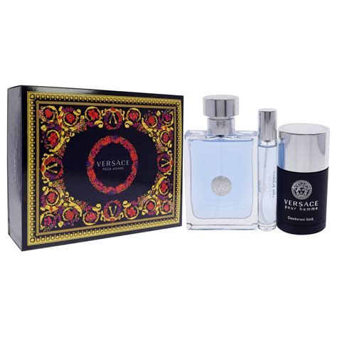 Versace Pour Homme by Versace for Men - 3 Pc Gift India | Ubuy