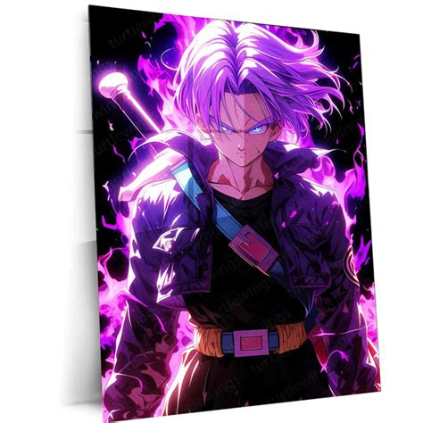 Dragon Ball Z – Super Saiyan Power Metal Poster | Anime Wall Frame Fea ...