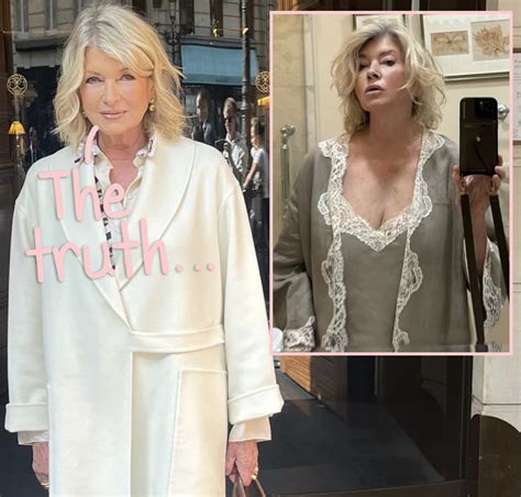 Martha Stewart FINALLY Addresses Those Face Lift Rumors! - Perez Hilton