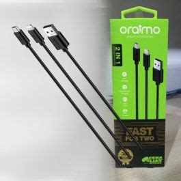 Free Try and Buy:Oraimo OCD-D61 Dura Line Micro USB Cable (Black)