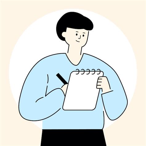 Image result for Animated Man Making Note