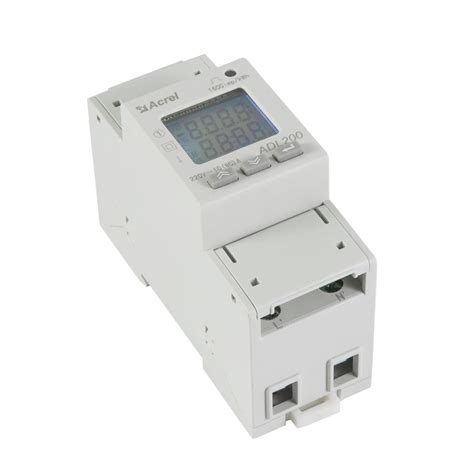 KWh Class 1 ADL200 Din Rail Energy Meter With Digital LCD Display