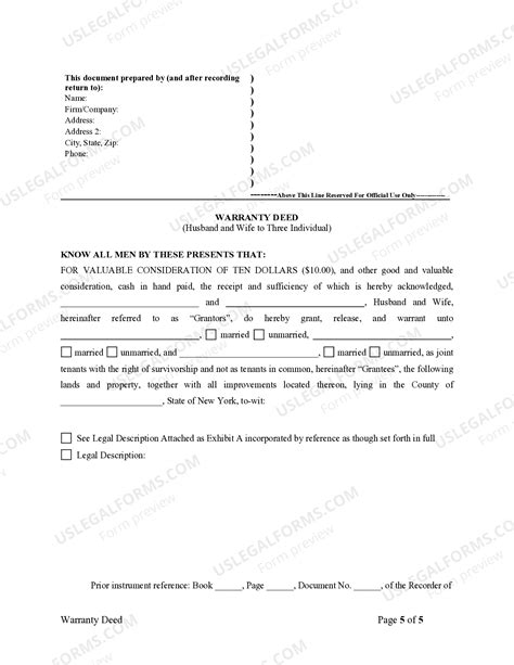 Joint Tenants With Right Of Survivorship Form | US Legal Forms