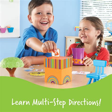 Buy Learning Resources Fox In The Box Position Word Activity Set, Back ...