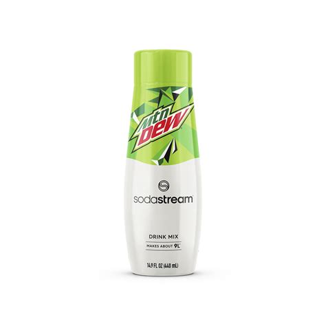 SodaStream® MTN DEW® - Mountain Dew Drink Mix & Flavor Syrups