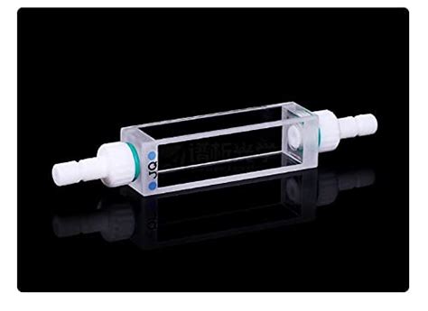 Buy Xue Mei Zi Quartz Flow Cuvette Pathlength 10mm Capacity 3.5ml ...
