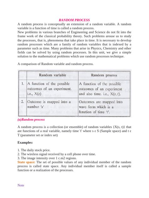 Image result for Random Process