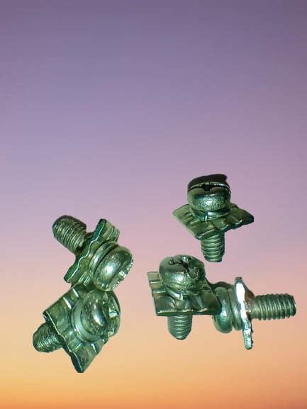 Terminal Screw Bolts Fasteners (Pack Of 50) (M 4 x 8 terminal screw ...