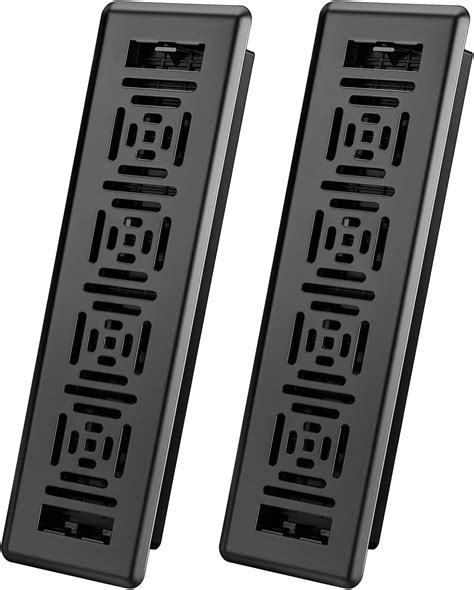 2x14 Floor Register Vent, 2 Pack Heavy Duty Walkable Steel Floor Vent ...