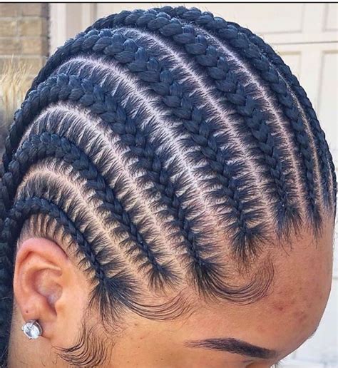 So today, we've shared different cornrow styles for different hairlines ...