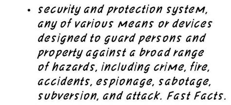 Discuss any government security measures is/are implemented in your ...