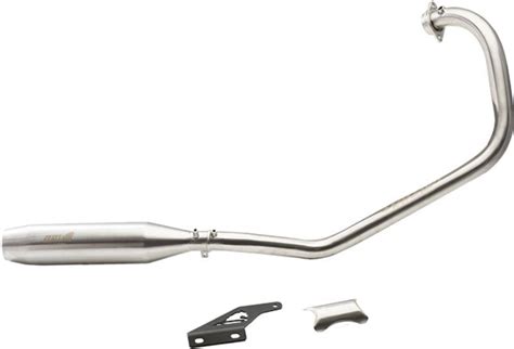 Silver Stallion-Full System (Brushed) For Triumph-Blaze – Riders Junction