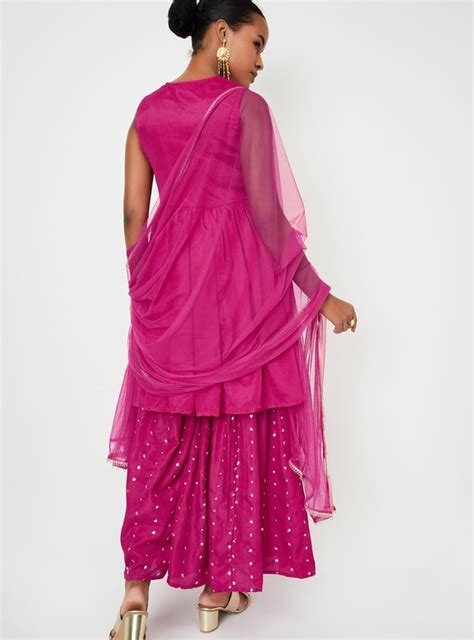 Buy Kalki x Max Women Embroidered Flared Kurta Set Online at just Rs ...