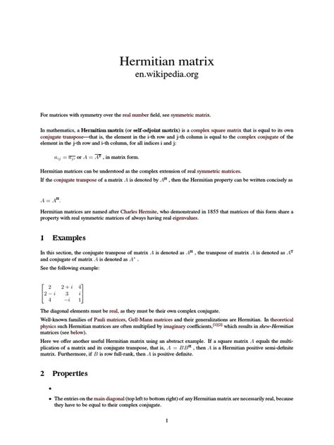 Hermitian Matrix Example 的图像结果