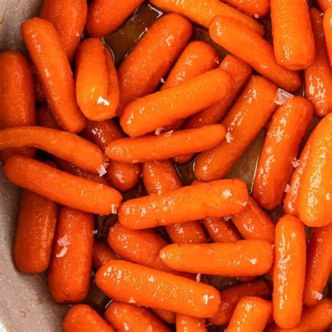 Honey Brown Sugar Glazed Carrots - Build Your Bite