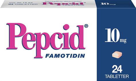 Köp Pepcid 10 mg 24 st | Apohem
