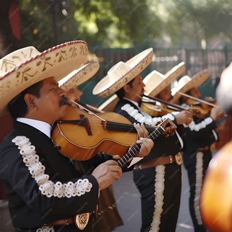 Free AI Image | Traditional mexican music band playing violin in Mexico ...