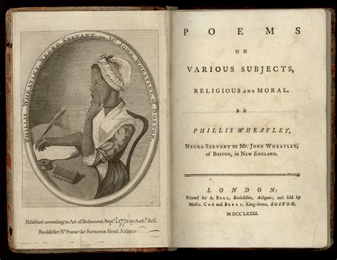 Phillis Wheatley Biography Takes a Fresh Look at Revolutionary America ...