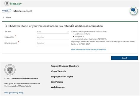 Track Your Massachusetts State Refund: A Guide for Taxpayers