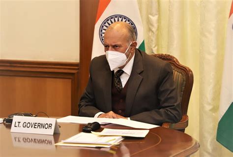 Hon’ble Lt. Governor Chaired The 16th Meeting Of The Task Force On ...