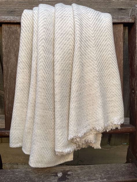 100% Warm Cashmere Wool Light Grey Throw Blanket-Alchemy Story