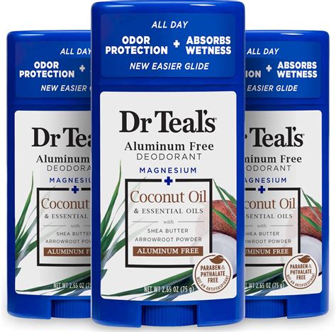 Amazon.com : Dr Teal's Aluminum Free Deodorant - Lavender - Paraben ...