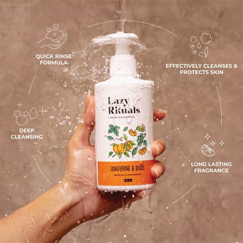 Tangerine & Basil Shower Gel