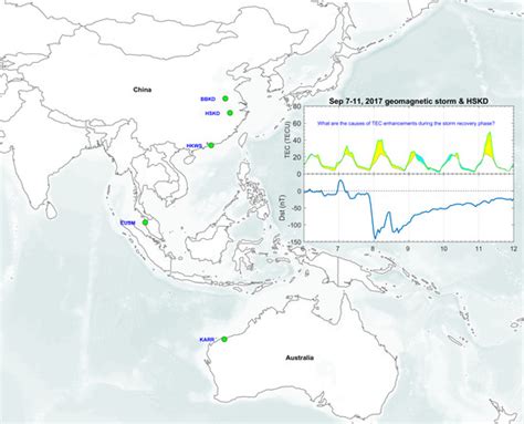Investigation of Daytime Total Electron Content Enhancements over the ...