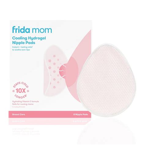 Frida Mom Cooling Hydrogel Nipple Pads for Breastfeeding and Lactation ...