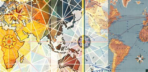 Airline Map Posters – Calcuttan