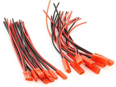 Buy Kalevel20pcs JST Connector Kit JST Plug Connector 2-pin JST Male ...