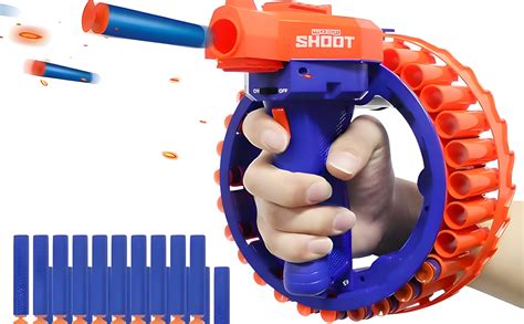 KEENBEY Electric Automatic Soft Foam Bullet Blaster Gun Toy ...