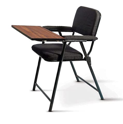 Hari Enterprise Folding Study Chair with Cushion and Adjustable Writing ...