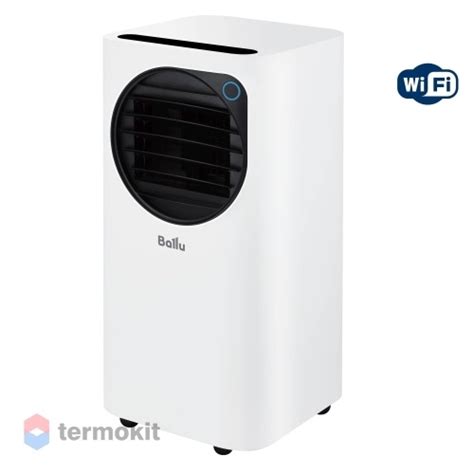 Мобильный кондиционер Ballu BPAC-07 EPW/N6 white серии Eclipse (артикул ...