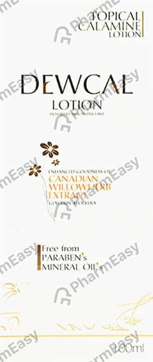 Buy DEWCAL LOTION 100ML Online & Get Upto 60% OFF at PharmEasy