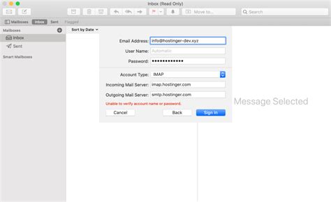 How to Add an Email Account on Mac - hPanel + cPanel Guide