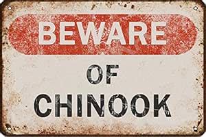 Tarika Chinook Iron Poster Vintage Painting Tin Sign for Street Garage ...