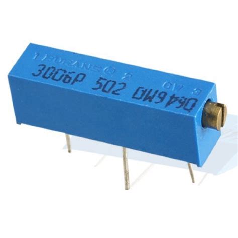 Alcoa Prime2 x 5K ohm 3 Terminals DIP Through Hole Cermet ...