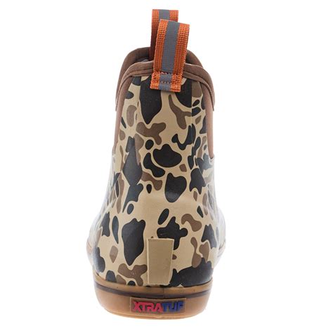Xtratuf Men`s Duck Camo 6In Ankle Deck Boot
