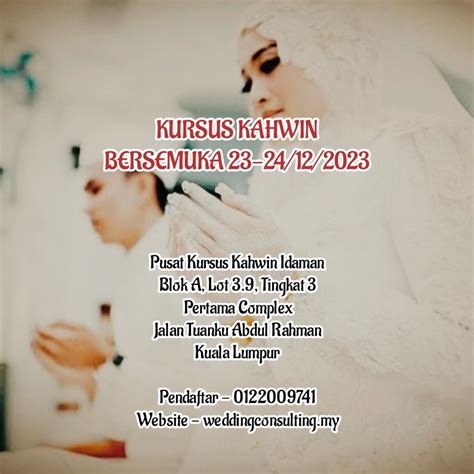 Kursus Kahwin Sijil dikeluarkan oleh JAWI, Kursus Kahwin Kuala Lumpur ...