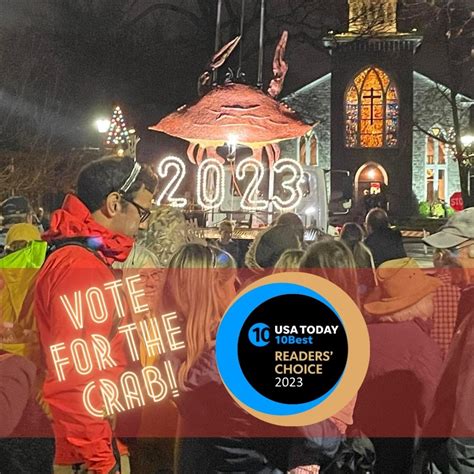 First Night Talbot Giant Crab Contender for USA Today 10Best New Year's Eve Drop! - Discover ...