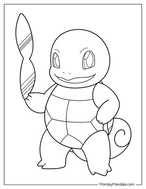 22 Squirtle Coloring Pages (Free PDF Printables)