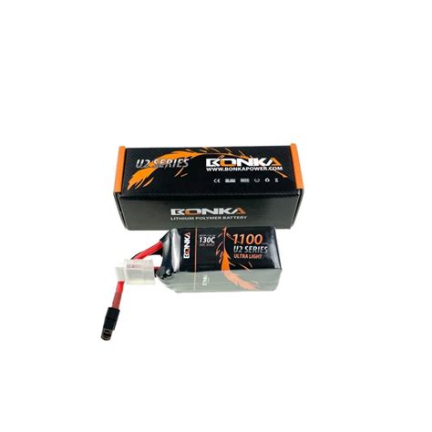 22.2V 1100mAh 6S 130C FPV U2 Series Lithium Polymer Battery Pack (Bran ...