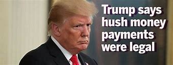 Image result for Trump hush money