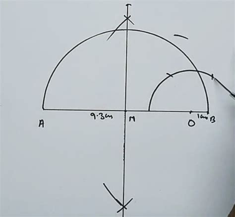 root 9.2 on number line through geometry method - Brainly.in